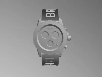 Wristwatch - Breitling endurance pro 3D model