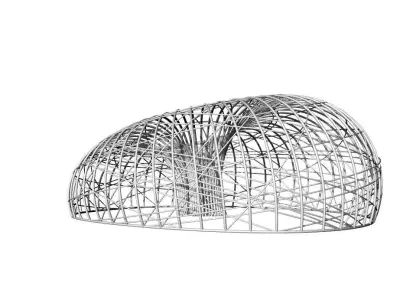 Bird Nest Pavilion 3D model