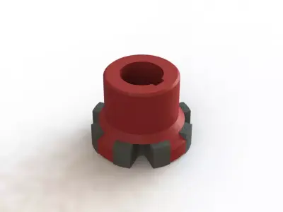 Acoplamento GM 05 40 Coupling 3D model