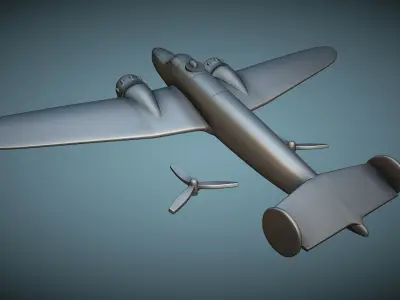 Aero A-300 - 3D Printable Model 3D print model
