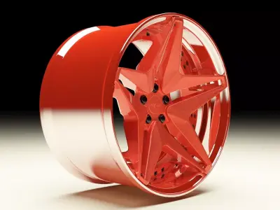 Rotiform AVV Wheels 3D model