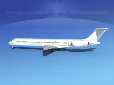 McDonnell Douglas MD-90 Corporate 4 3D model