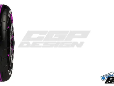 PINKI front wheeldesigned by paX 3D model