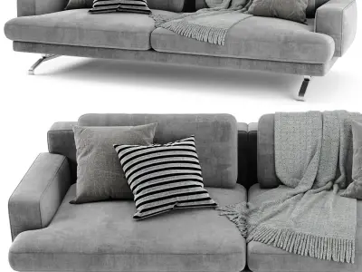 Lemamobili Mustique 2 Seats Sofa Free 3D model