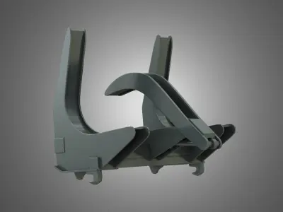 Log Fork - Stoll - Front Loader 3D model