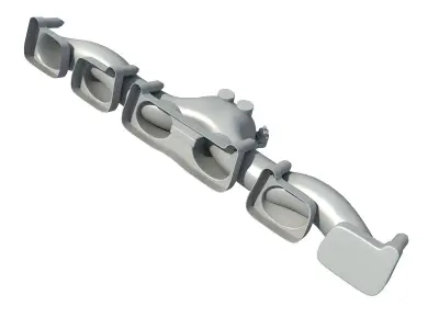 Exhaust Manifold V12 3D model