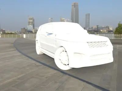 Range Rover Sport 2018 Free 3D model