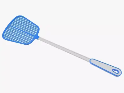 Fly Swatter Low-poly 3D model