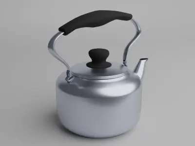 kettle tea - tea Free 3D model