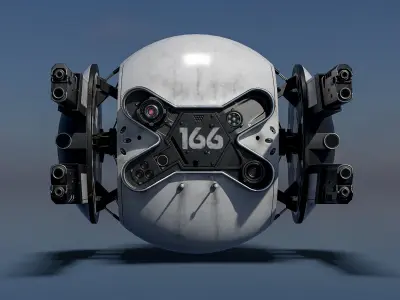 Oblivion Drone 3D model
