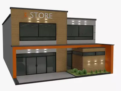Store Free 3D model