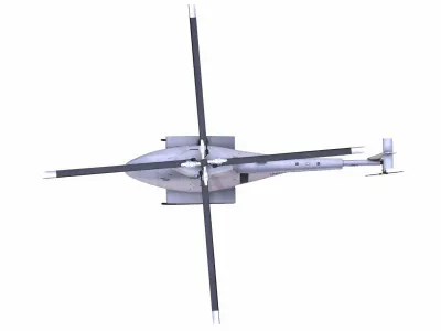 AirCraft 08 - drone 3D model