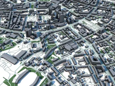 Tallinn City Estonia 3D model