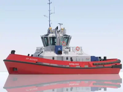 ATD Tug ZP BOXER 3D model