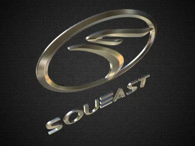 soueast logo 3D model