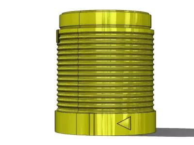 Modulo LED Amarelo WEG LTW ML50 3C E26 Yellow Led Module 3D model