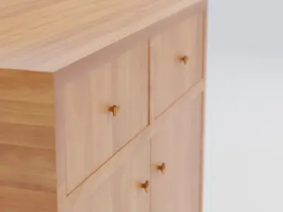Office Cabinet Free 3D model