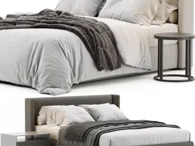 RH Lawson Bed 3D model