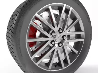 Mazda 6 Wheel 3D model