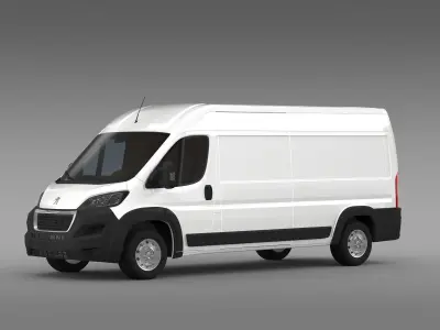 Peugeot Manager Furgon L3H2 2017 3D model