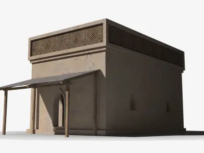 Arab x47 Low-poly 3D model