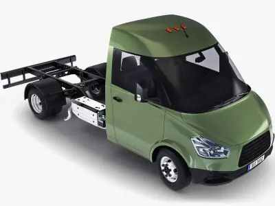 Generic Truck Chassis Frame M 1 3D model