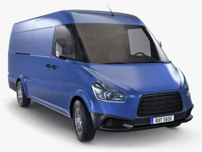 Generic Commercial Cargo Van M 2 3D model