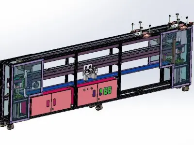 Conveyor assembly 3D model