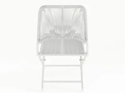 Fisher Patio Folding Chair 3D model