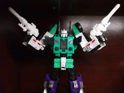 Hypersonic Concussion Blasters for Titans Return Leader Sixshot 3D print model