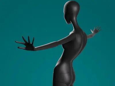 Mannequin 604 coll60 3D model