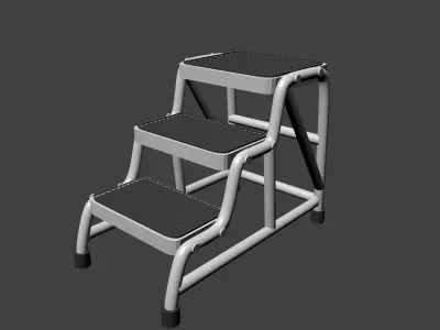 Store stair 3D model