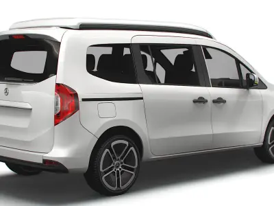 Mercedes Benz EQT Marco Polo 2023 3D model