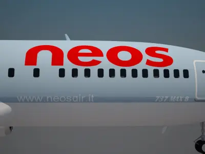 Neos Airlines 737 max 8 3D model
