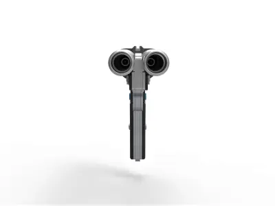 Blaster Pistol S-195 from the movie Solo A Star Wars Story 3D model