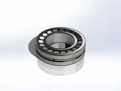 Rolamento de Rolos SKF 22210 E Roller Bearing 3D model