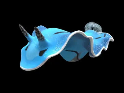 Aqua marine Sea Creature 3D model
