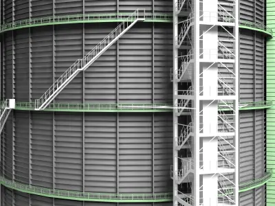 Gasometer Oberhausen 3D model