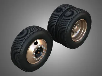 Markos Special Wheels and Tires MSWT -2 3D model