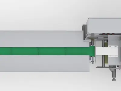 Pillow mask packing machine 3D model