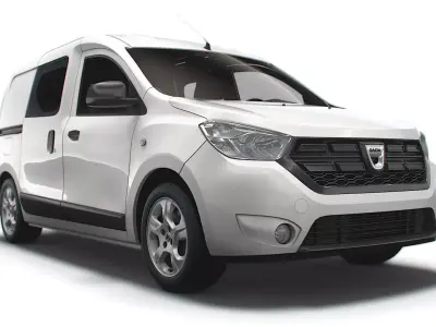 Dacia Dokker DoubleCab 2020 3D model