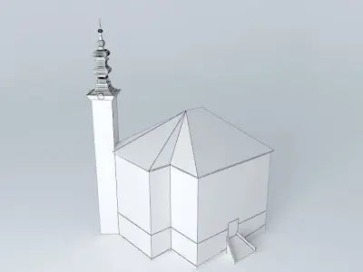 Hall Banská Štiavnica Free 3D model