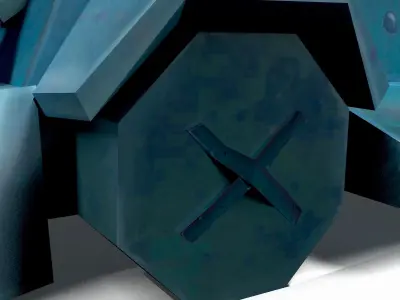 War Tank  Lowpoly Low-poly 3D model