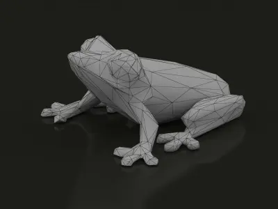 Low Poly Tree Frog Low-poly 3D model