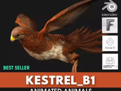 Kestrel B1 3D model