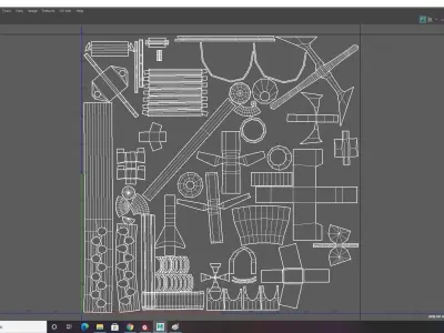 Star wars E-11 Blaster 3D model Game ready Free low-poly 3D model