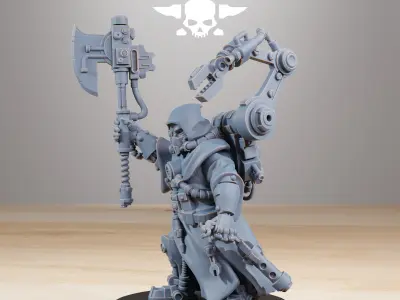 Scavenger Commander 3D print model