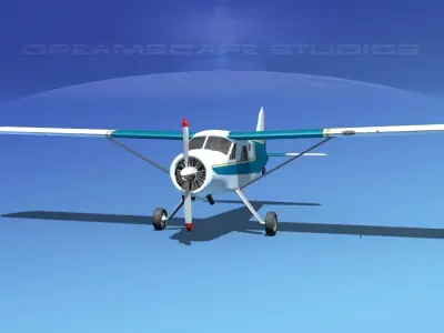 Dehaviland DH-2 Beaver SL05 3D model