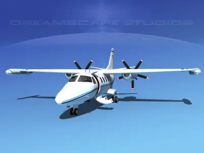 Dreamscape AF-44 Star Executive V01 3D model