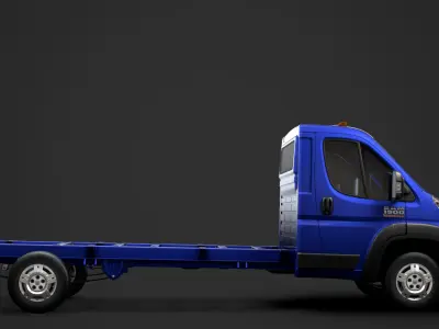 Ram Promaster Truck Single Cab 4300 WB 2020 3D model